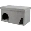 Image de Trixie Kimy Lit Pliable Gris Pour Chien Confortable