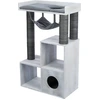 Image de Trixie Scratch Post With Cupboard Function Gris