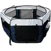 Image de Trixie - Enclos Pour Lapins/chiots Ø 130 × 55 Cm Bleu/gris