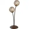 Image de Lampe de table rouille - Kreta 2 Art Deco G9 2 flammig éclairage intérieur luminaire / lampe