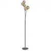 Image de Greta Lampadaire 6 flammes rouille