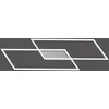 Image de Plafonnier acier 2xLED-Board/15W 3000K luminaire intérieur IP20 INIGO