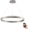 Image de Suspension LED Q-Vito, dimmable, Variante : Ø 794 x 1200 mm, 58 W, 5800 lm, anthracite