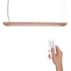 Image de Lampe suspendue LED PAUL NEUHAUS, bois, naturel, temp ©rature de couleur, intensit © variable, fonction de m ©morisation, indice de protection IP20, 2700" 5000 K