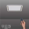 Image de Selltec LED Plafonnier Q-KAAN Smart Home Profil lumineux acier inoxydable, CCT dimmable Télécommande Salon, salle à manger, couloir 6532-55, 6531-55