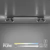 Image de Paul Neuhaus LED Plafonnier PURE LINES CCT Spots Spots orientables à intensité variable Télécommande anthracite Salon, chambre à coucher, salle à manger, couloir, cuisine, bureau 6121-13, 6121-95