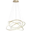Image de Lustre LED TESSARA en laiton 97 W, nuances de blanc, 2800 lm, métal, dimensions : 300 x 109 x 109 cm, IP20, Paul Neuhaus