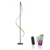 Image de Paul Neuhaus Q - Lampadaire design intelligent I Lampadaire I Lampe I Lampe gris foncé incl. LED dimmable en Kelvin - Marianne Dimmer I Dimmable I Salon I Chambre à coucher - Aluminium Organ