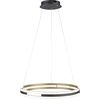 Image de Paul Neuhaus Suspension Q-BELUGA LBH 60x60x120 cm or Lampe à suspendre