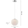 Image de Suspension LED BOLO 2052-17 de Paul Neuhaus
