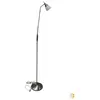 Image de Produit de deuxième choix Paul Neuhaus Lampadaire LED Pino Lampe Lampadaire Luminaire Argent mat 605