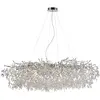 Image de Lustre RICICLE chromé 16xG9x40W, cristal, dimensions : 250x150x70 cm, IP20, Paul Neuhaus