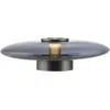 Image de Plafonnier LED PURE VITRUM 17,5 W 2700 K 600 lm, verre gris, dimensions : 13 x 45 x 45 cm, IP20, Paul Neuhaus