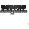 Image de Lampe suspendue LED PAUL NEUHAUS RIKA, 7 bras, noire, réglable en hauteur, Comfort Lift, SimplyDim, 3000 K, réf. 2115-18