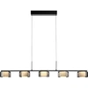 Image de Paul Neuhaus Suspension RIKA LBH 119x15x180 cm noir Lampe à suspendre