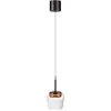 Image de Lustre LED Pilot Q-KON en cuivre 9 W, nuances de blanc, 300 lm, verre, dimensions : 200 x 21 x 21 cm, IP20, Paul Neuhaus