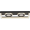 Image de Paul Neuhaus plafonnier TRAFORO LBH 45x20x6.20 cm noir plafonnier