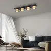 Image de Luminaire de plafond LED PAUL NEUHAUS à 4 bras, dimmable avec interrupteur, SimplyDim, 3000 K, réf. 6164-18