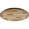 Image de Paul Neuhaus plafonnier Q-AKUSTIK LBH 60x60x6 cm brun plafonnier