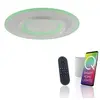 Image de Lampe suspendue LED PAUL NEUHAUS Q-KALINA, blanche, dimmable, compatible domotique avec application ZigBee, RGB/2700-5000K, réf. 6503-16