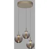 Image de Lampe Pendante Vide Pure E-infinty Bronce Avec Verre Ambré - 2222-97