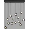 Image de Lampe Suspendue À 13 Lumières Pure Popup Gris Mystique - 2590-15