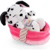 Image de NICI Peluche animal endormi - Dalmatien - 12 cm