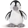 Image de Nici Doudou pingouin 20 cm noir et blanc Peluche