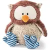 Image de Nici Hibou Oscar avec tête pivotante 35 cm Beige Beige One Size