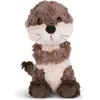 Image de NICI peluche Loutre en cuir 25cm, VERT