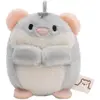 Image de Nici Hamster Shai Gris Sur Carte à Copier Teddy 5 Cm Noir Noir One Size