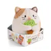 Image de BIG FRIENDS - Chat Angy avec Cactus - Peluche 27cm - SAFTA Peluche - BM-239688