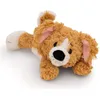 Image de Nici Doudou chien couché brun 20 cm Chien en peluche