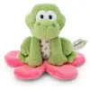 Image de Peluche grenouille Fridolin Frog sur nénuphar 7 cm G