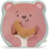 Image de NICI Peluche Ours Nomo avec croissant 35x33x12cm - brun - Peluche mymochi douce - peluche stylée à câliner ou comme accessoire - Superbe cadeau pour enfants & adultes | 62391