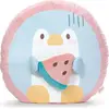 Image de NICI Peluche pingouin Waddle avec pastèque 35x33x12cm - bleu - Peluche mymochi douce - Peluche à câliner - Super cadeau pour enfants & adultes | 62392