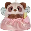 Image de nici Set Peluche raton laveur Rakuma 8cm avec baguette magique et costume de fée dans boîte cadeau 8,5x6,5x10cm Autres