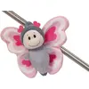 Image de NICI MagNICI Love Papillon 10cm - rose - doudou avec aimant - peluche adhérant aux surfaces métalliques, tableaux magnétiques et crochets de poche comme compagnon de voyage - super idée de cadeau | 62608