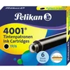 Image de Cartouches d'encre Pelikan 4001®   lot de 6 pièces compatibles standard (TP6)