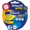 Image de Pelikan 960559 griffix® Cartouche d'encre pour stylo plume Animaux bleu royal