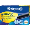 Image de Cartouches Pelikan Griffix pour stylos à encre, boîte de 5 cartouches, bleu roi