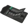 Image de Wera - Kraftform Kompakt 62 Avec Embouts De 89 Mm De Long 33 Pièces Dans Une Pochette Pliable