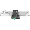 Image de 950 Pkls/9 Sm Sb 6 Pans Intérieurs Jeu De Clés Mâles Coudées 1.5 Mm, 2 Mm, 2.5 Mm, 3 Mm, 4 Mm, 5 Mm, 6 Mm, 8 Mm, 1 - Wera