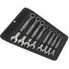 Image de Jeu de clés à fourche et à cliquet Wera Joker 8 pièces, syst. impérial ouverture de clé 5/16" (7,93 mm) - 3/ (05020012001)