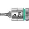 Image de 8740 A 05003330001 6 Pans Intérieurs Douille-embout 2 Mm 1/4' (6.3 Mm) X562441 - Wera