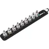 Image de Jeu d'embouts de tournevis avec fonction de blocage 3/8" T10-50, 9 pièces, Wera | 4013288194961