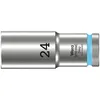 Image de 05004563001 8790 Hmc Deep Douille 1/2'', Cyan, 24.0 Mm - Wera