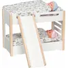 Image de Goki Lit superposé en bois pour poupées avec toboggan