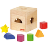 Image de Goki Cube à trier en bois avec blocs