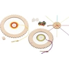 Image de Goki Wooden Loom Round and Braid Boom Craft Set (Métier à tisser en bois)